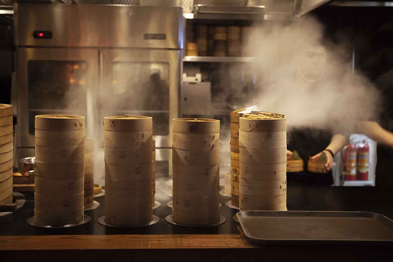 Poster per arredo Cucina Vapore