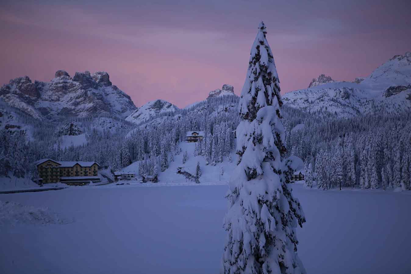 Poster per arredo Lago di Misurina